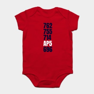All-Time HR Leaders Baby Bodysuit